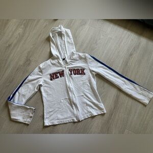 Y2K mesh hoodie